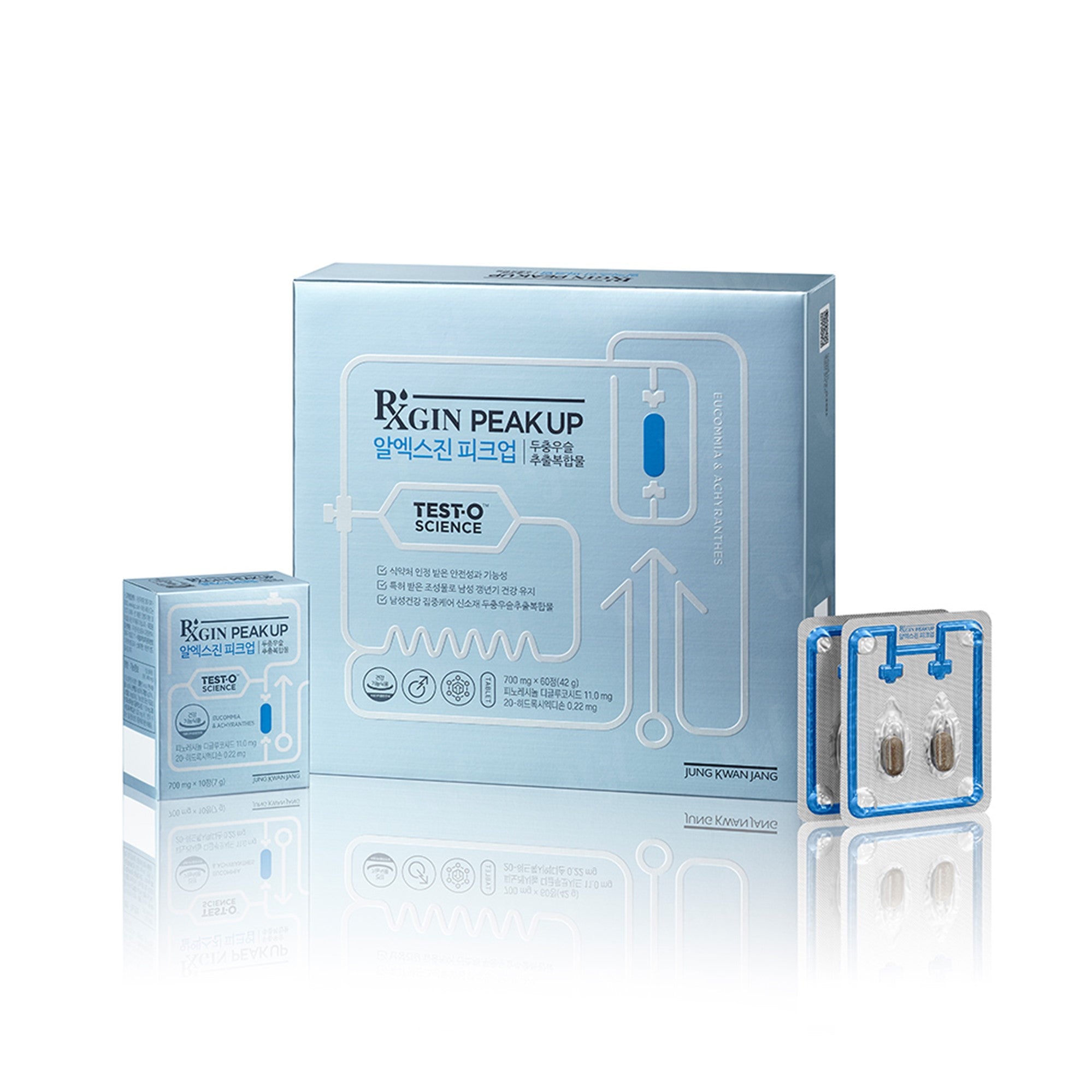 Jung Kwan Jang Korean Red Ginseng Oil RXGIN Peak Up 60s