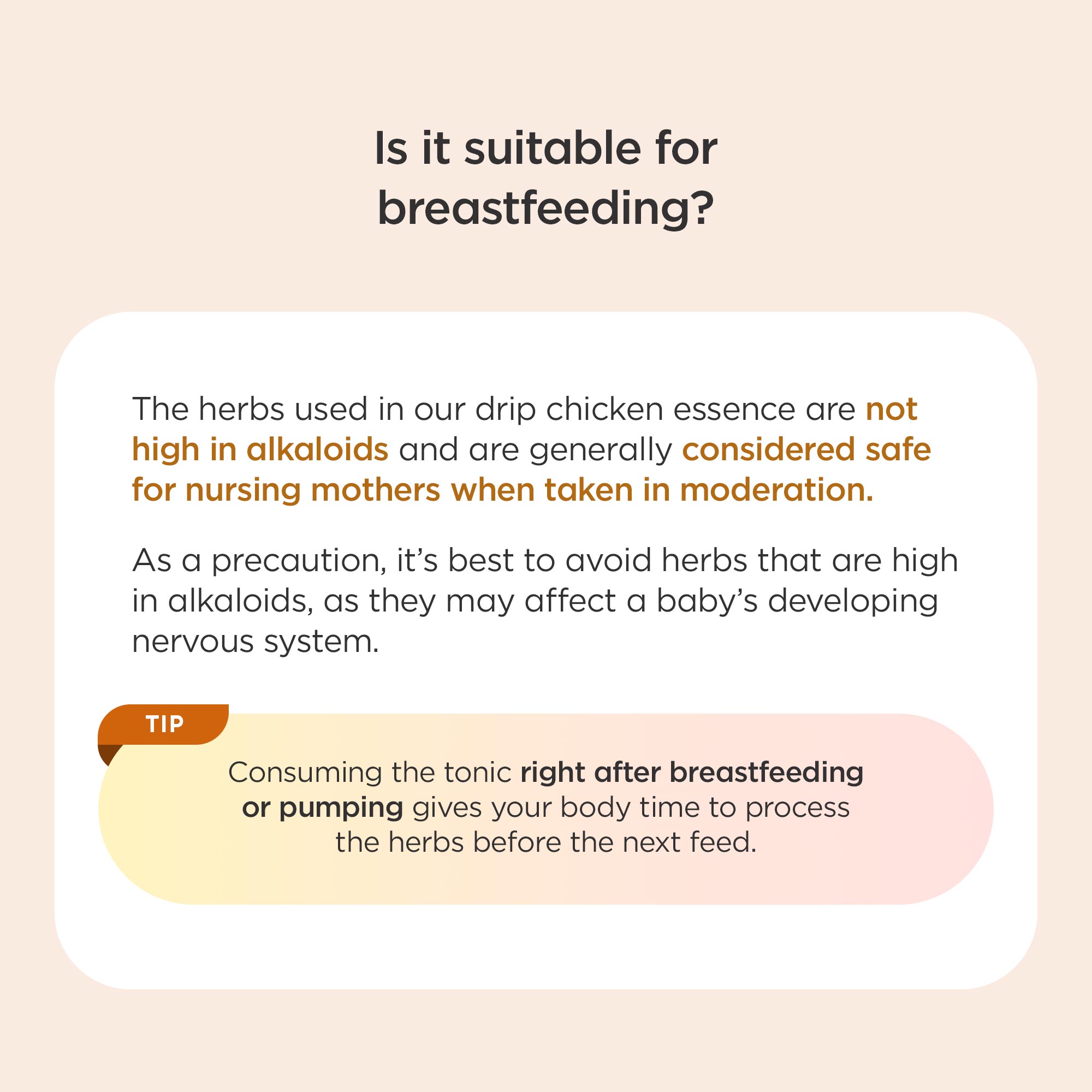 Concentrated Drip Chicken Essence with American Ginseng 西洋参滴鸡精