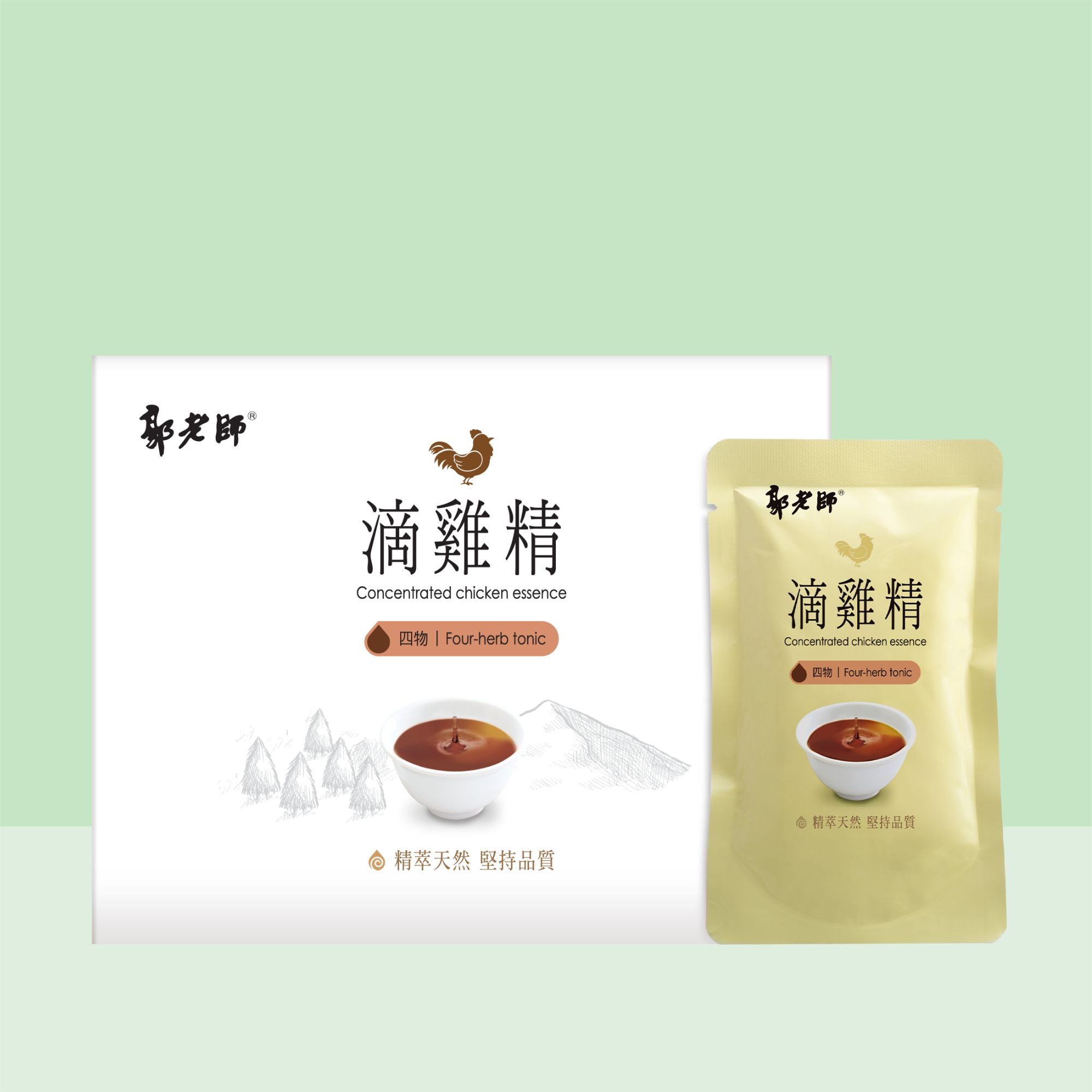 Concentrated Drip Chicken Essence with Four-Herb Tonic 四物滴鸡精