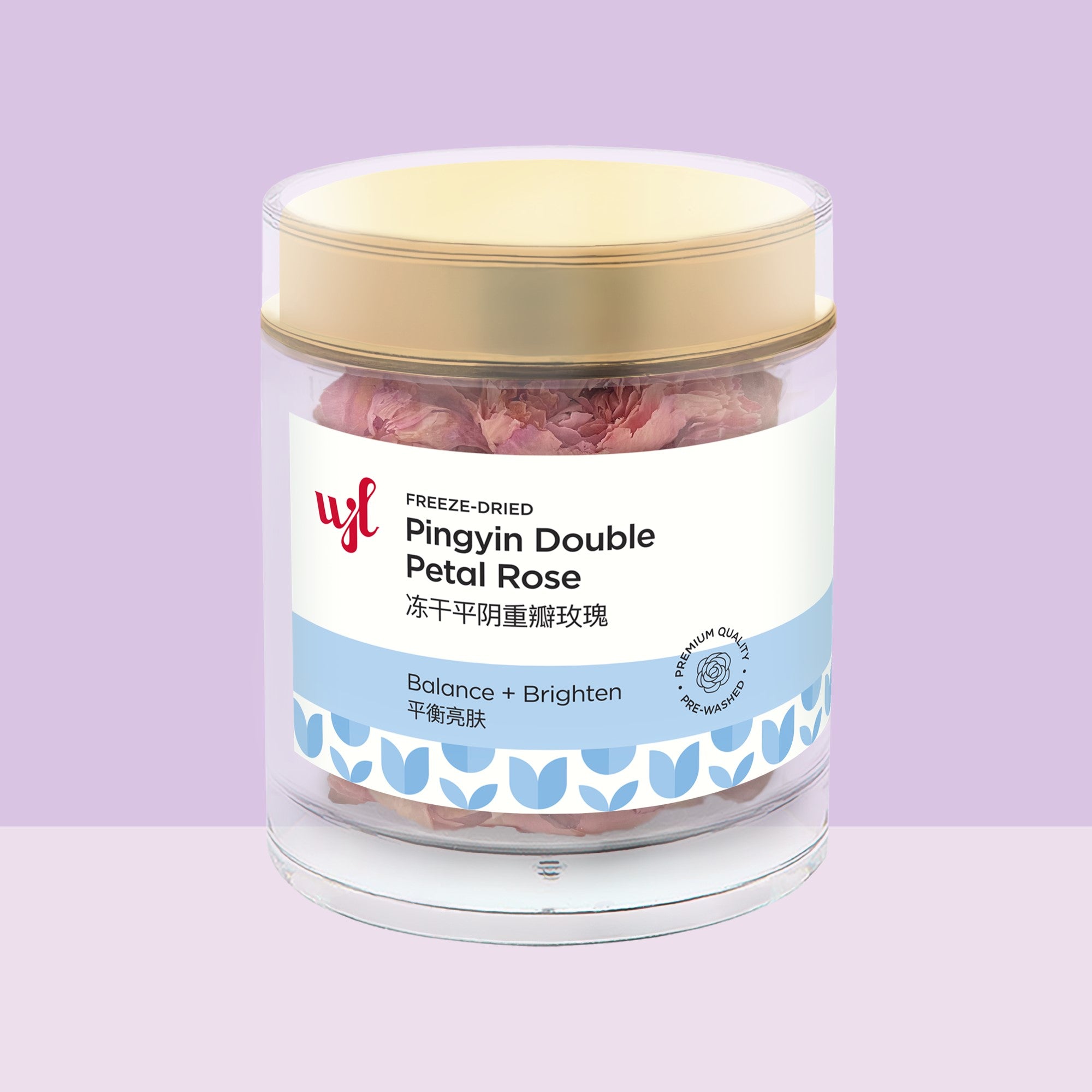 Freeze Dried Pingyin Double Petal Rose 冻干平阴重瓣玫瑰