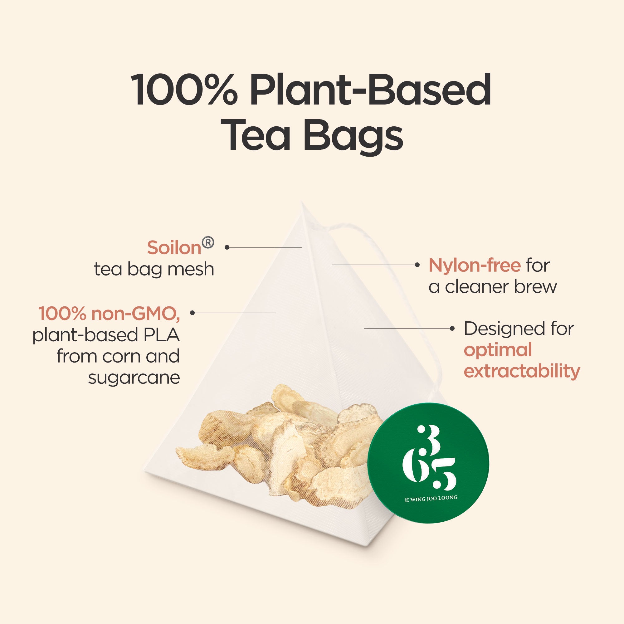 American Ginseng Teabags 花旗参茶包