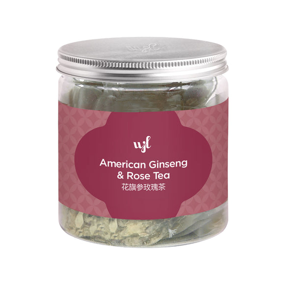 Wing Joo Loong American Ginseng with Rose Teabags 花旗参玫瑰茶包