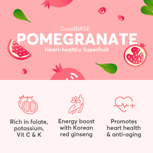 Pomegranate with Korean Red Ginseng Pouch 高丽参红石榴袋装