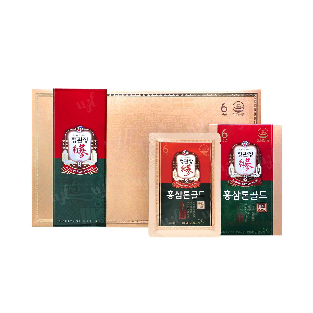 Korean Red Ginseng Extract Tonic Gold 高丽参炖 [金]