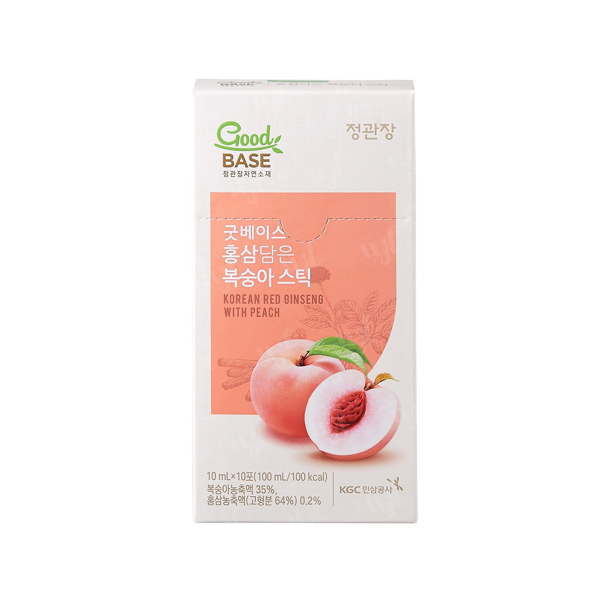 Peach with Korean Red Ginseng Stick 高丽参桃条装