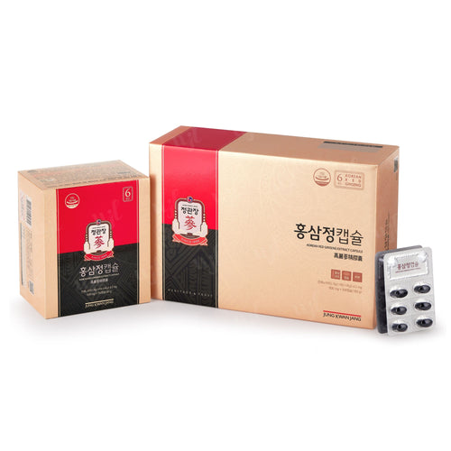 Korean Red Ginseng Extract Capsule 高丽参精胶囊