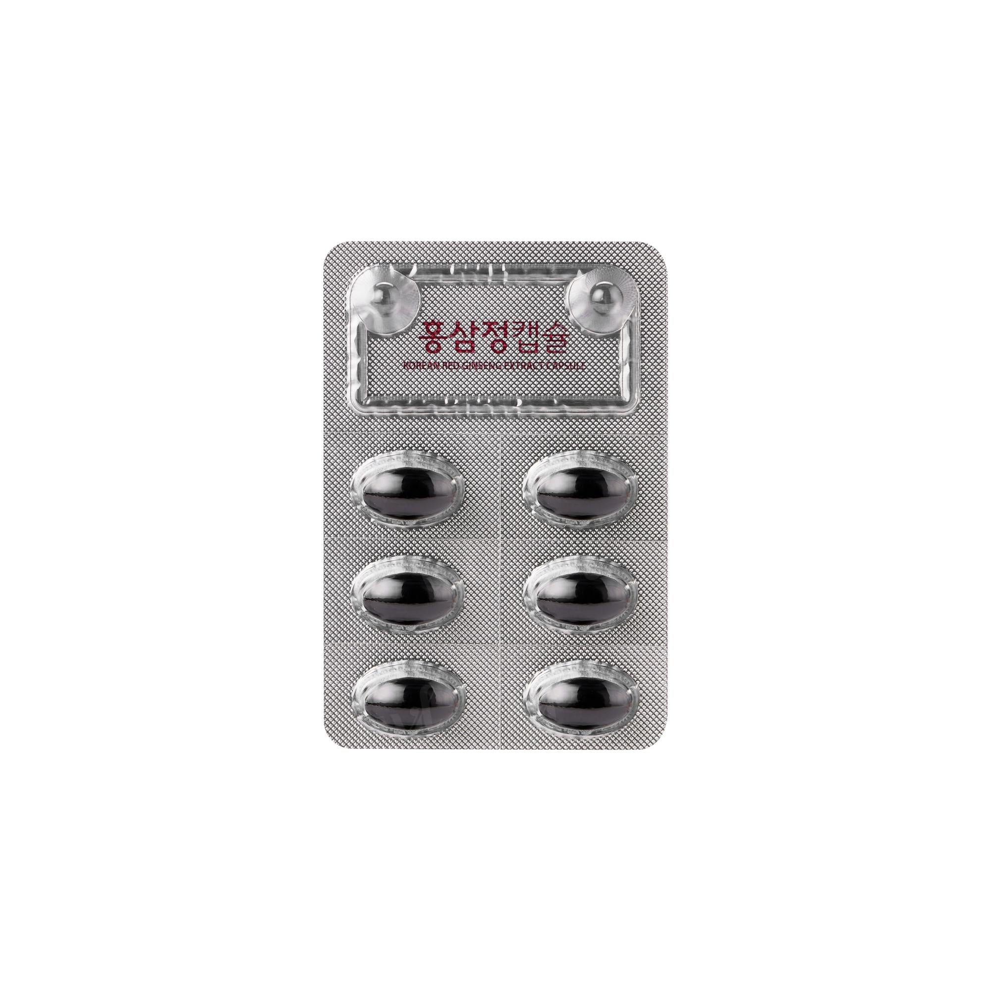 Korean Red Ginseng Extract Capsule 高丽参精胶囊