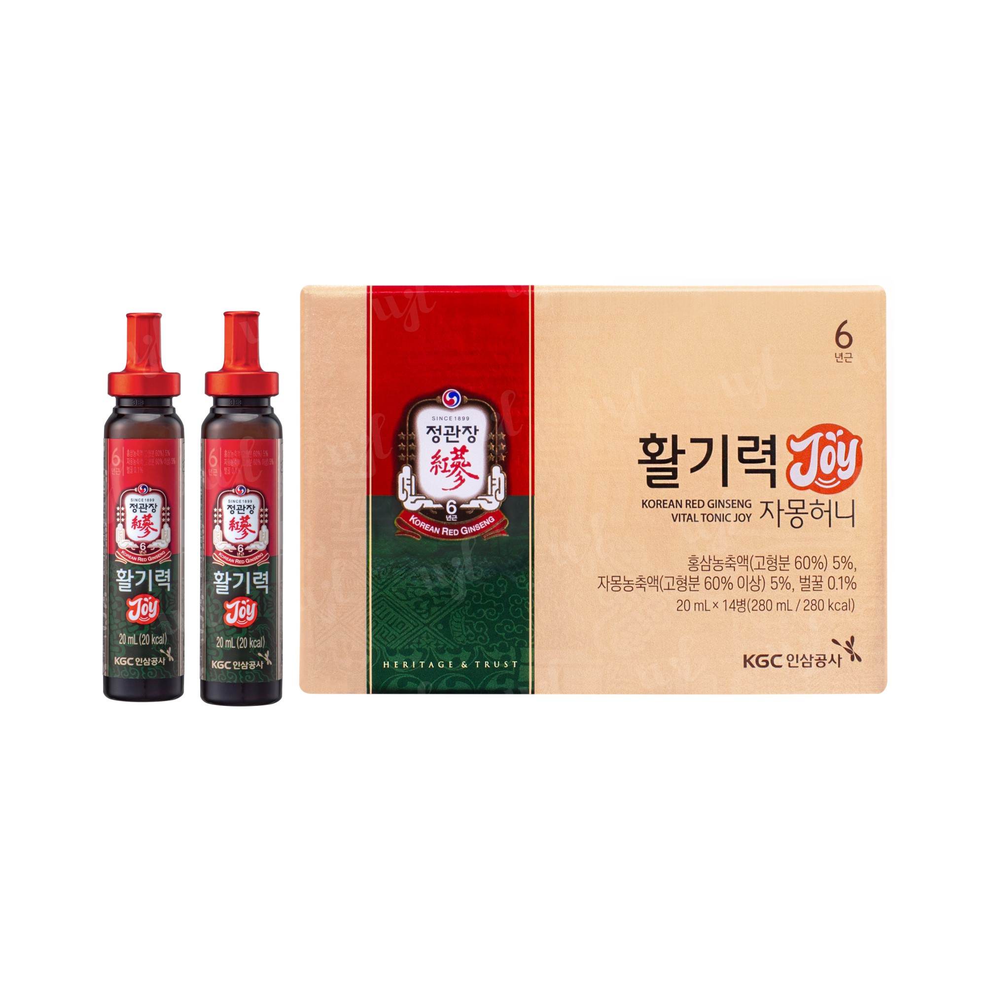 Vital Tonic Joy (Grapefruit) <br> 高丽参活气力 Joy
