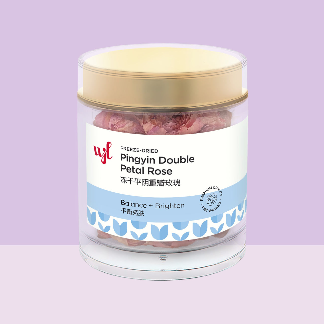 Freeze Dried Pingyin Double Petal Rose 冻干平阴重瓣玫瑰