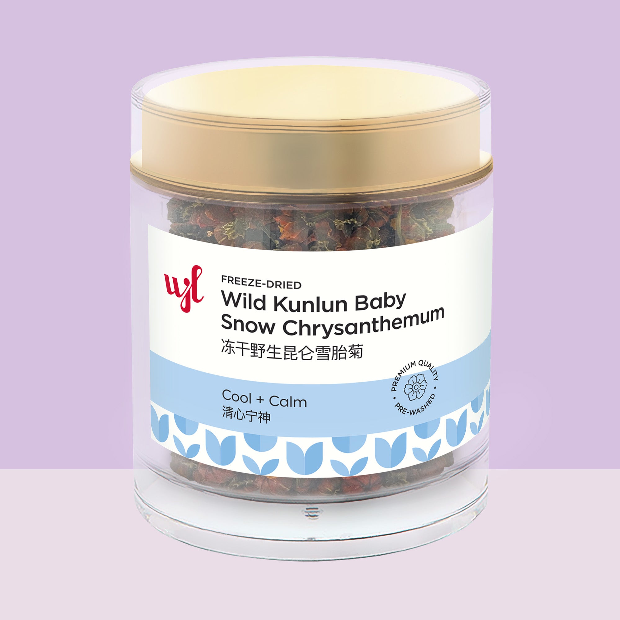Freeze Dried Wild Kunlun Baby Snow Chrysanthemum 冻干野生昆仑雪胎菊