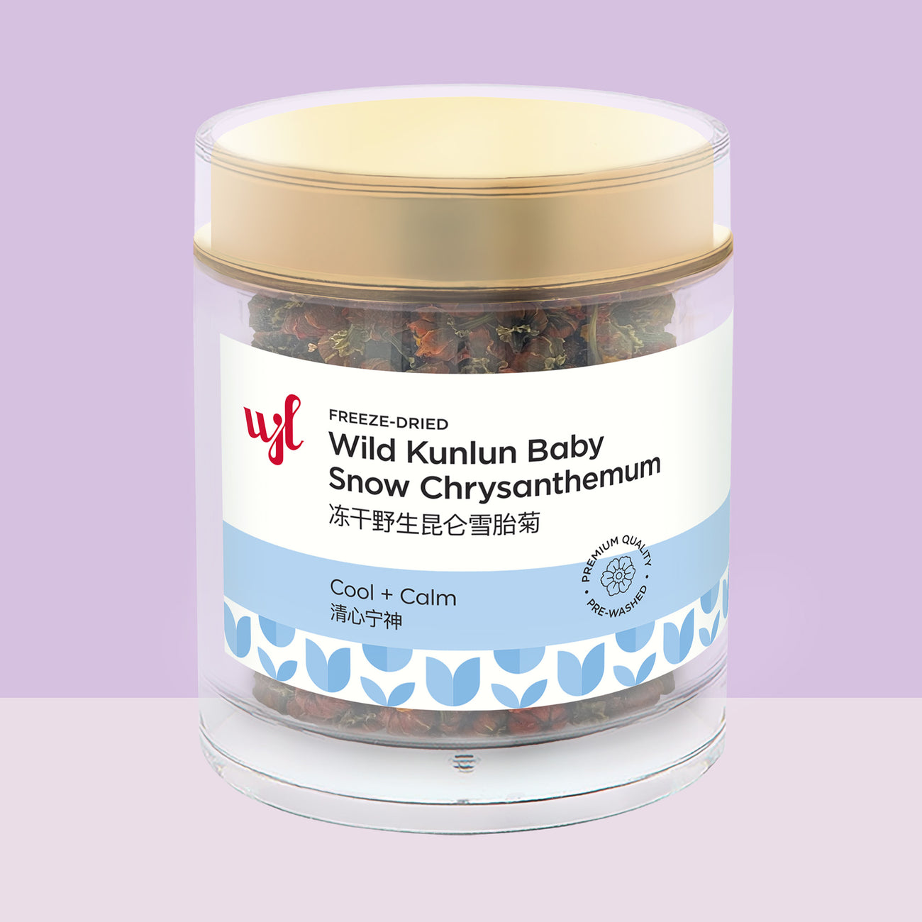 Freeze Dried Wild Kunlun Baby Snow Chrysanthemum 冻干野生昆仑雪胎菊