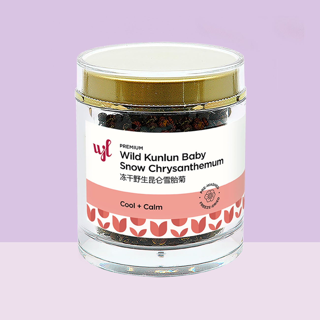 Wing Joo Loong Freeze Dried Wild Kunlun Baby Snow Chrysanthemum 冻干野生昆仑雪胎菊