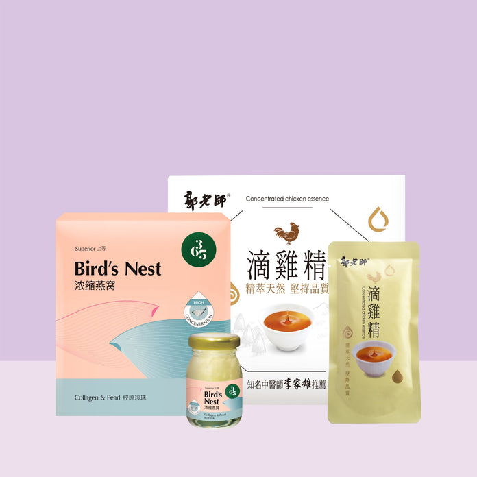 Mother's Day Bundle_Drip Concentrated Chicken Essence and Superior Concentrated Bird's Nest 42g x 6