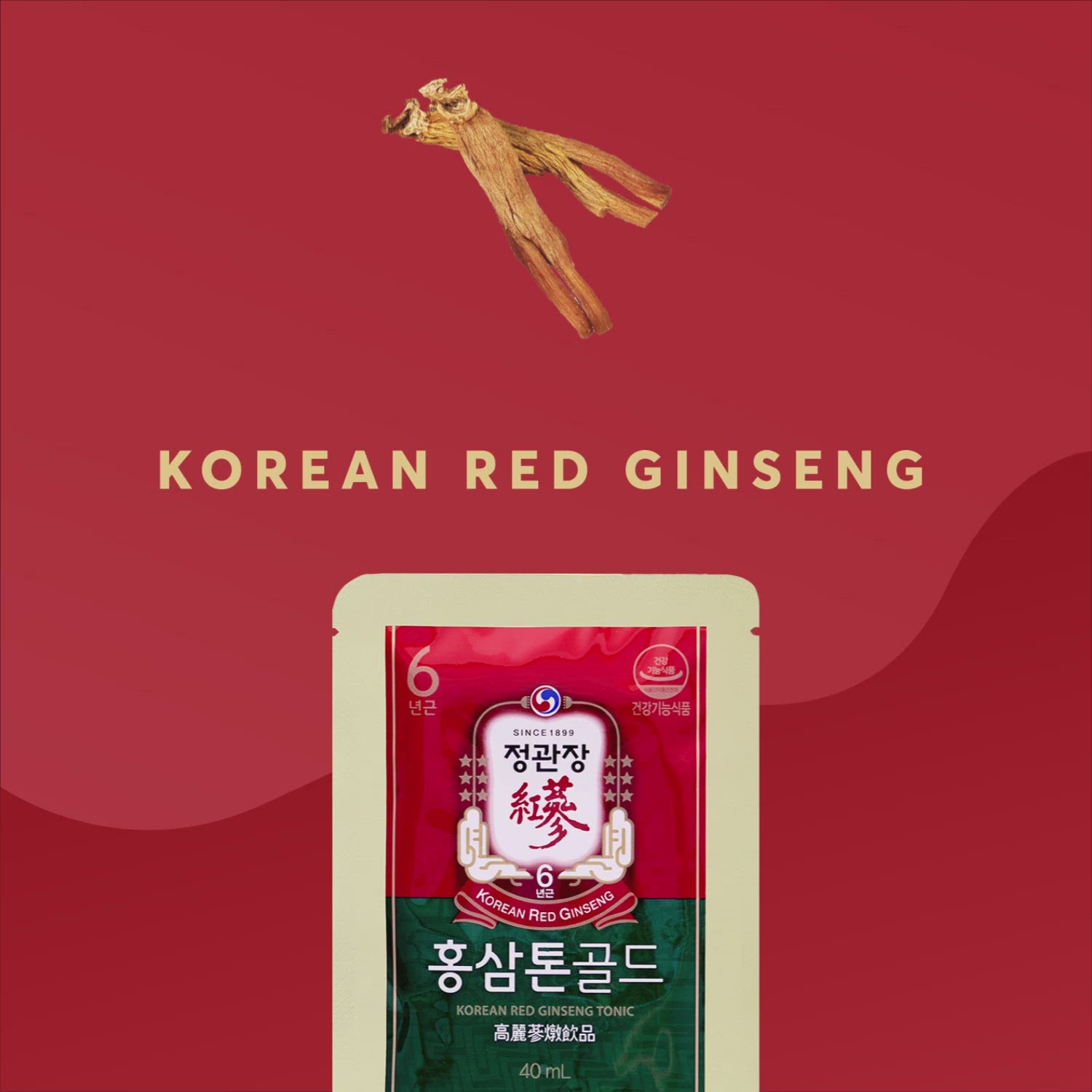 Cheong Kwan Jang Korean Red Ginseng Extract Tonic Gold 高丽参炖 [金]