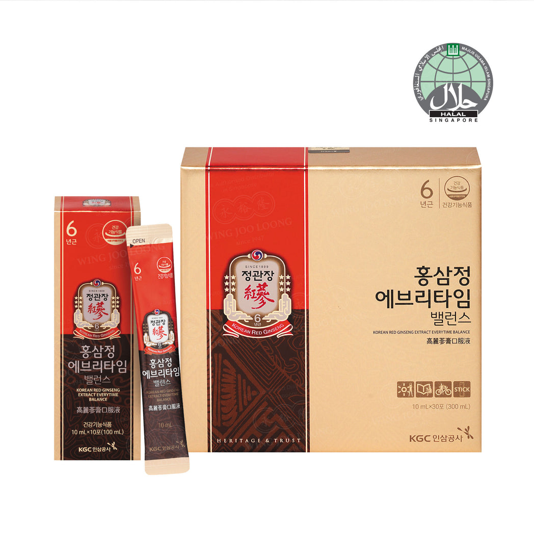 Cheong Kwan Jang Korean Red Ginseng Extract Everytime Balance 高丽参膏口服液