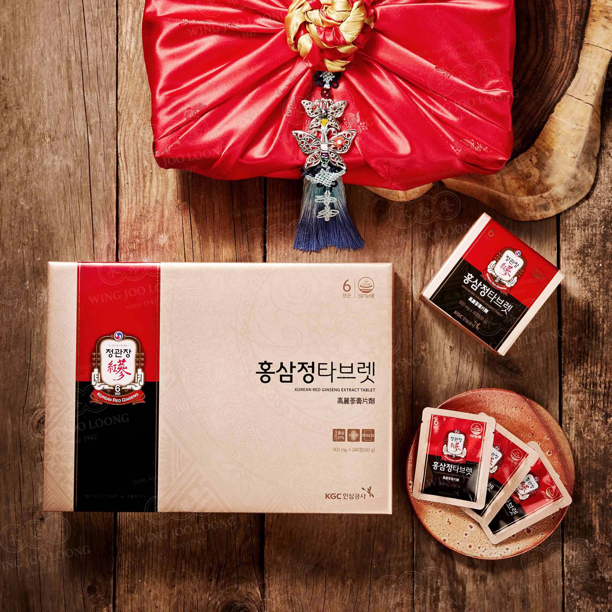 Cheong Kwan Jang Korean Red Ginseng Extract Tablet 高丽参精片剂
