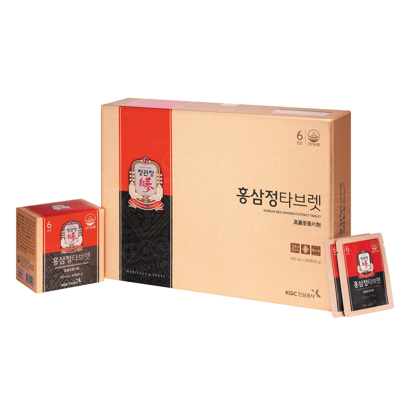 Cheong Kwan Jang Korean Red Ginseng Extract Tablet 高丽参精片剂