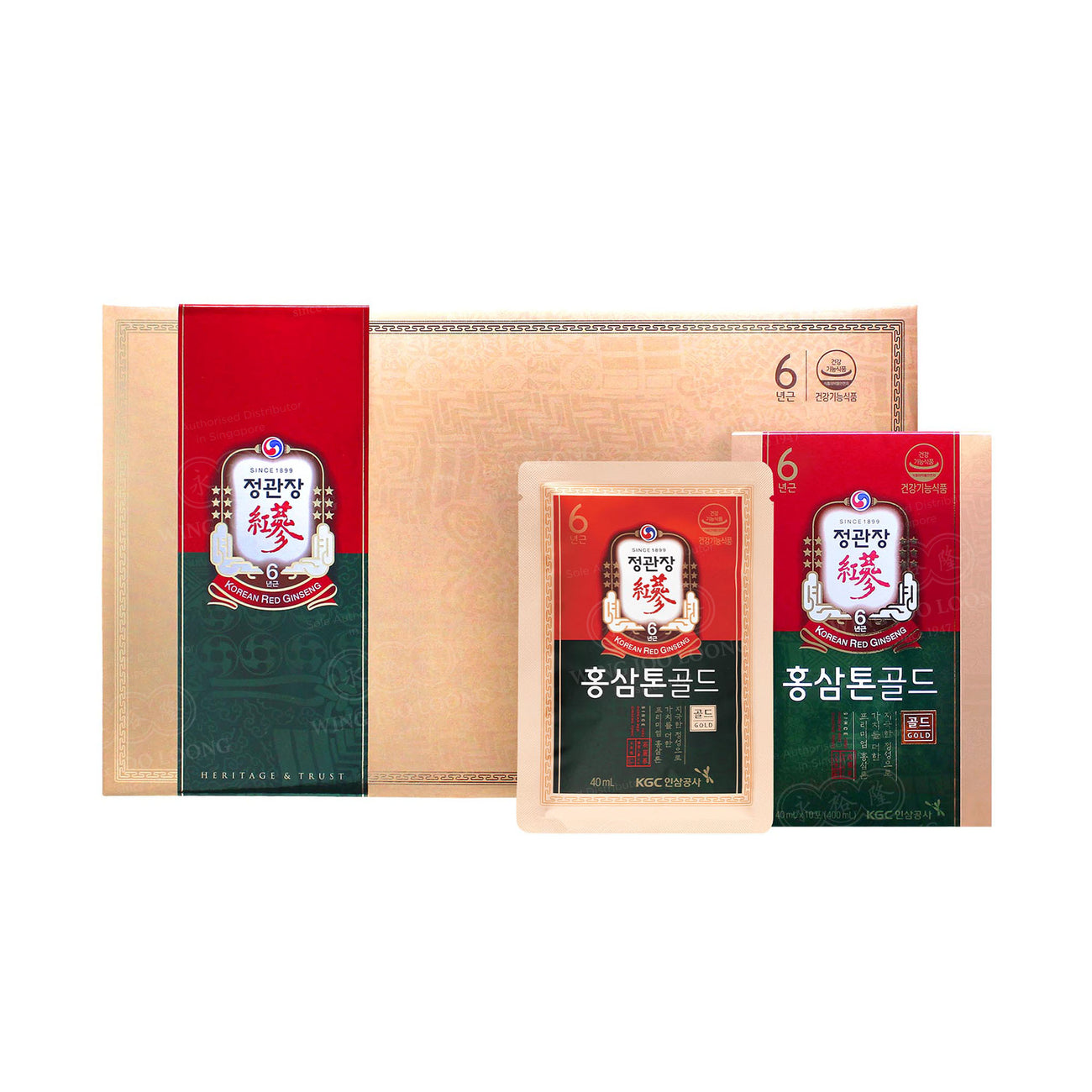 Cheong Kwan Jang Korean Red Ginseng Extract Tonic Gold 高丽参炖 [金]