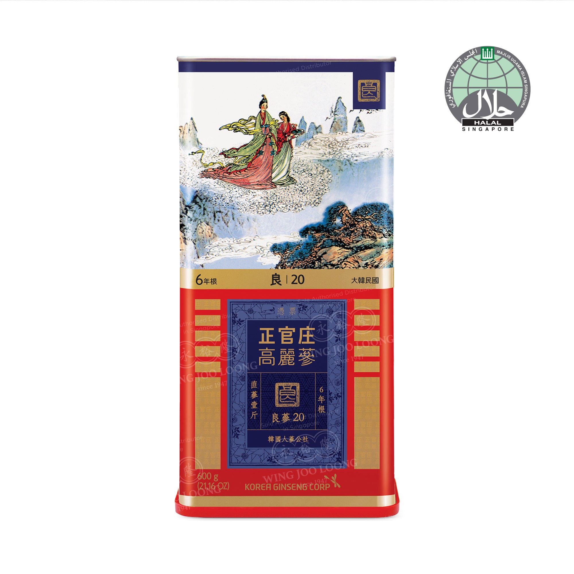 Cheong Kwan Jang Korean Red Ginseng Roots (Good Grade) 高丽参[良字]