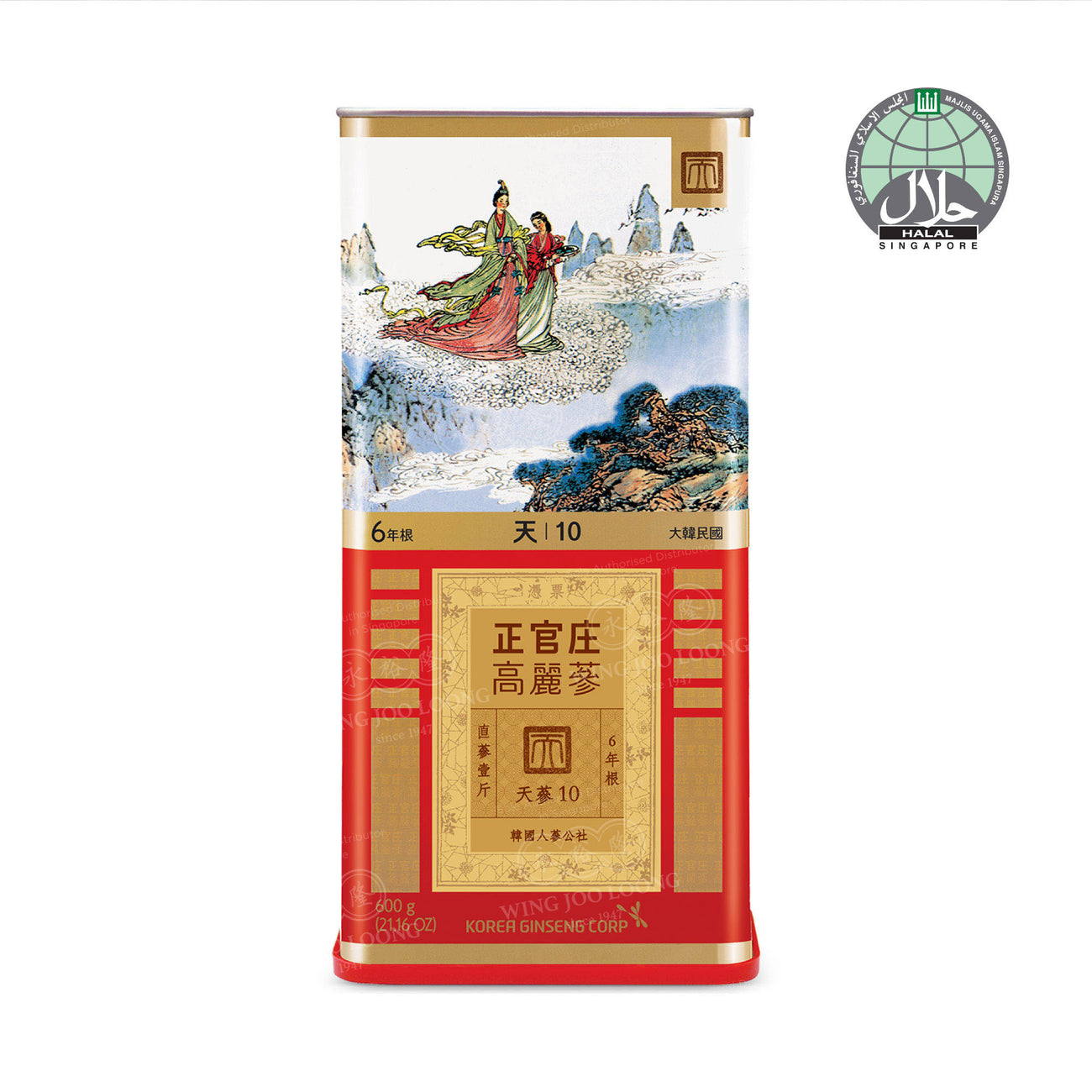 Cheong Kwan Jang Korean Red Ginseng Roots (Heaven Grade) 高丽参[天字]