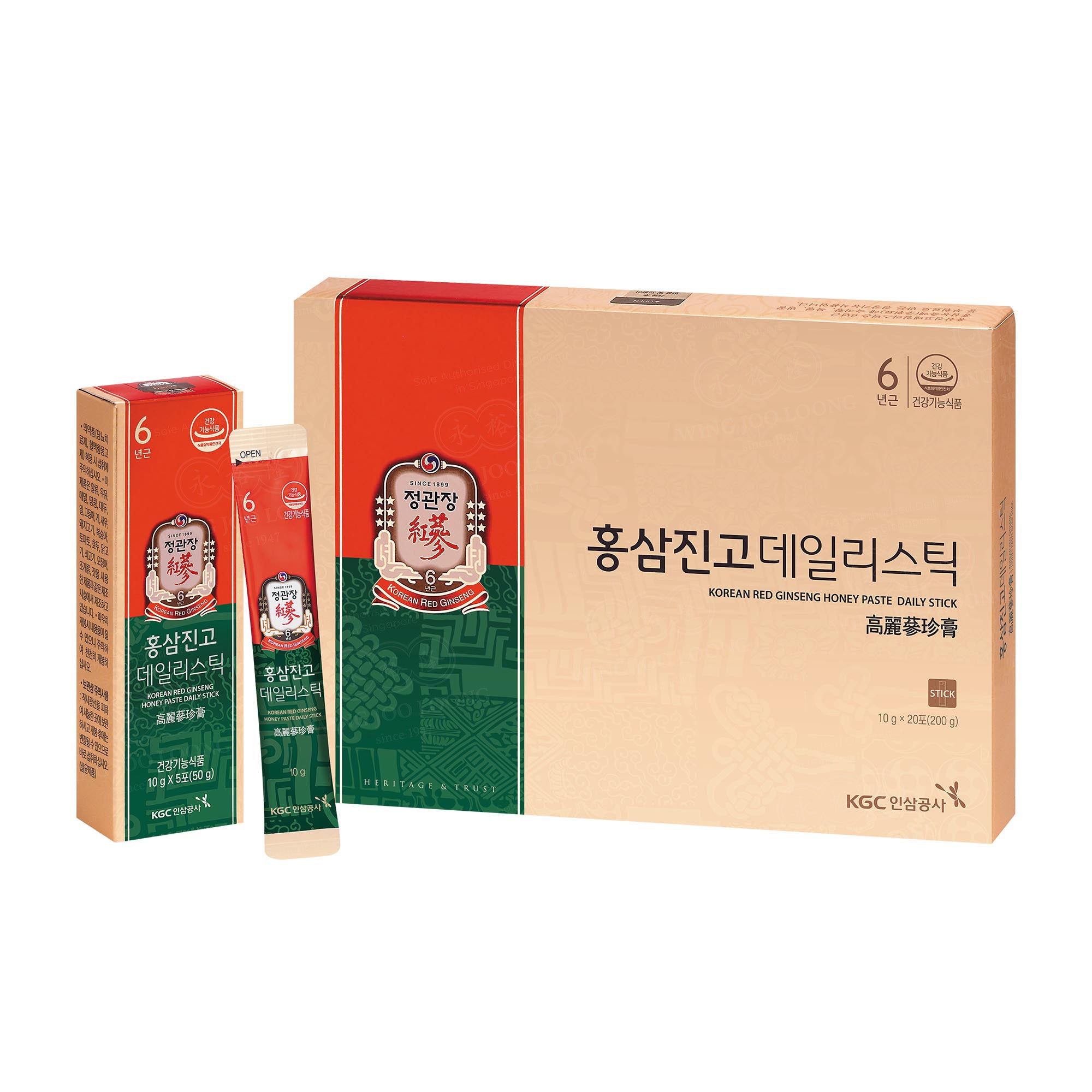 Cheong Kwan Jang Korean Red Ginseng Honey Paste Daily Stick 高丽参珍膏