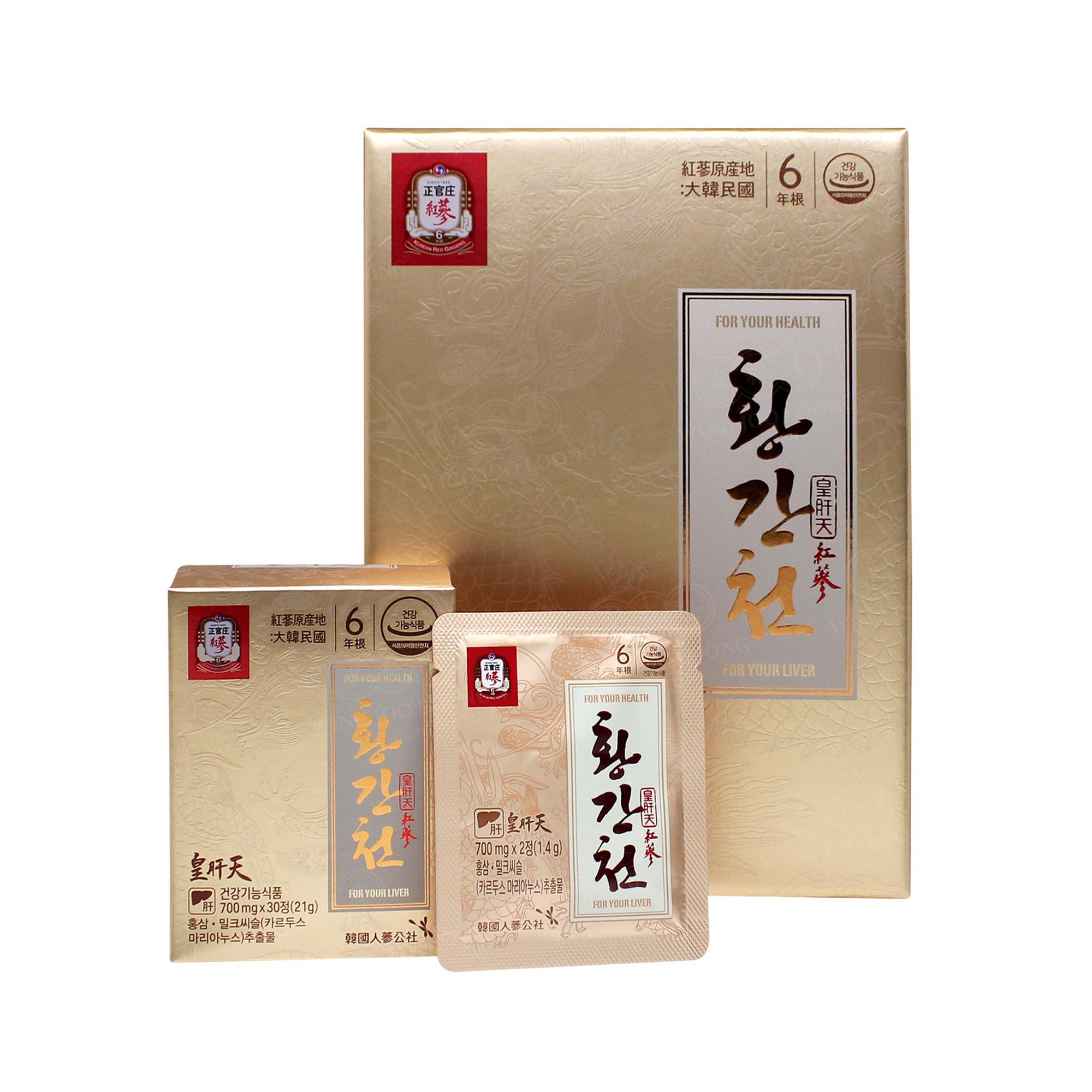 Cheong Kwan Jang Hwang Gan Cheon (Liver Health) 高丽参皇肝天