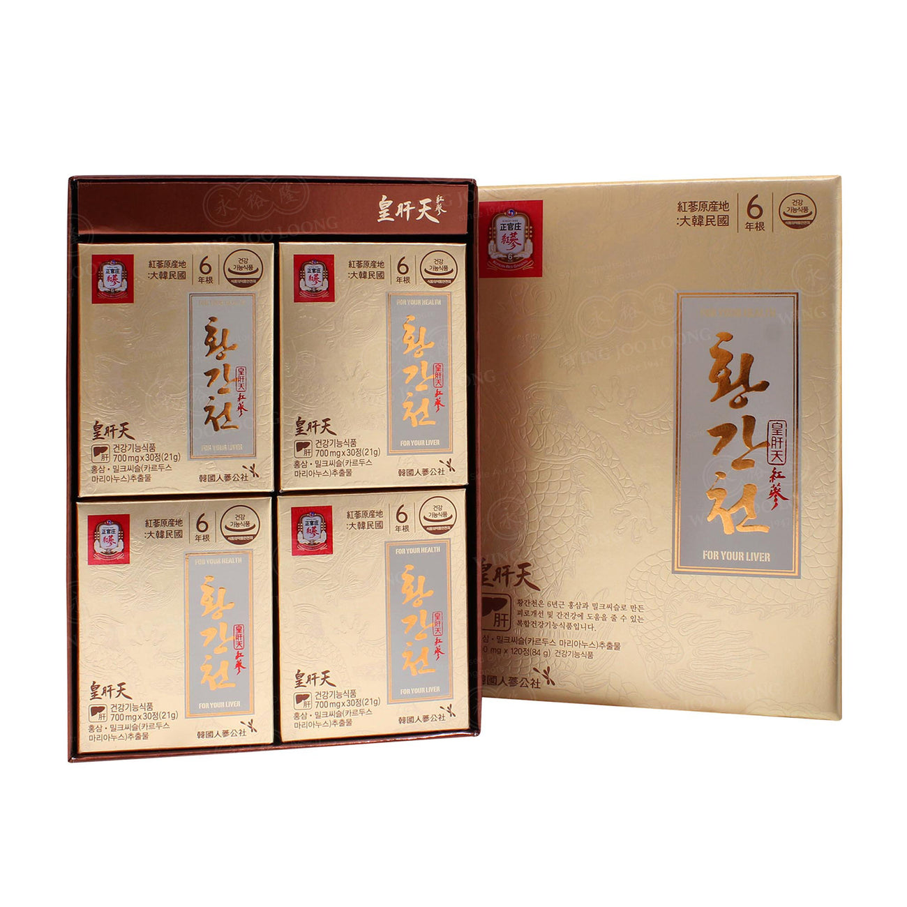 Cheong Kwan Jang Hwang Gan Cheon (Liver Health) 高丽参皇肝天