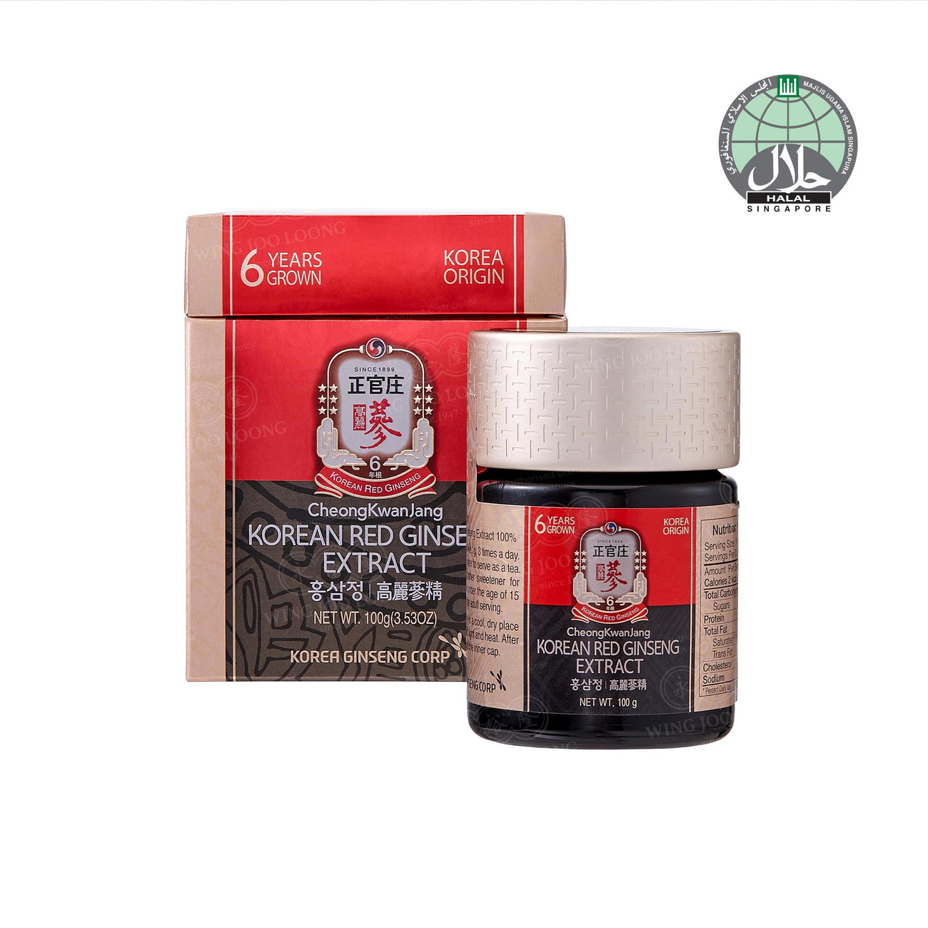 Cheong Kwan Jang Korean Red Ginseng Extract 高丽参膏