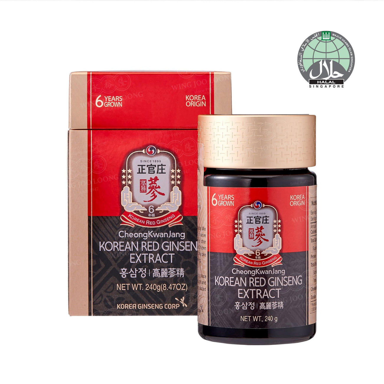 Cheong Kwan Jang Korean Red Ginseng Extract 高丽参膏