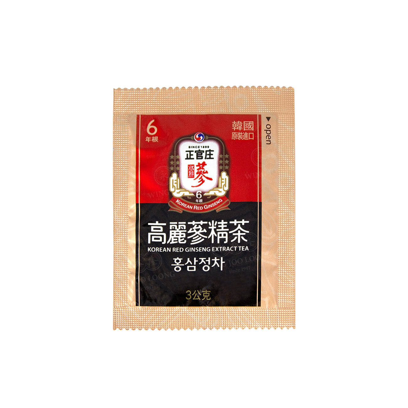 Cheong Kwan Jang Korean Red Ginseng Extract Tea 高丽参精茶