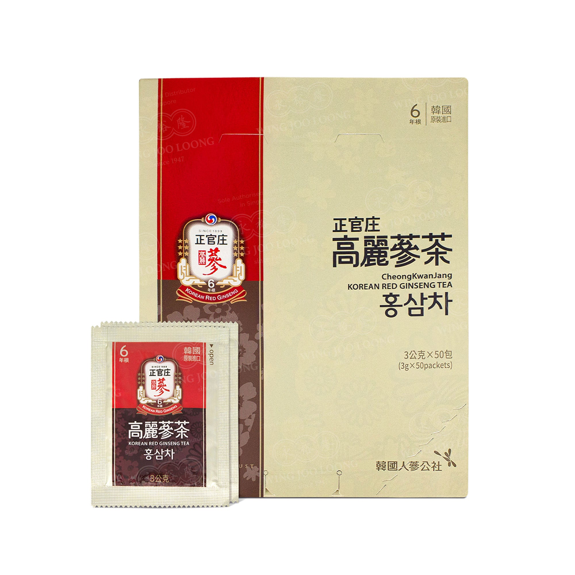 Cheong Kwan Jang Korean Red Ginseng Tea 高丽参茶