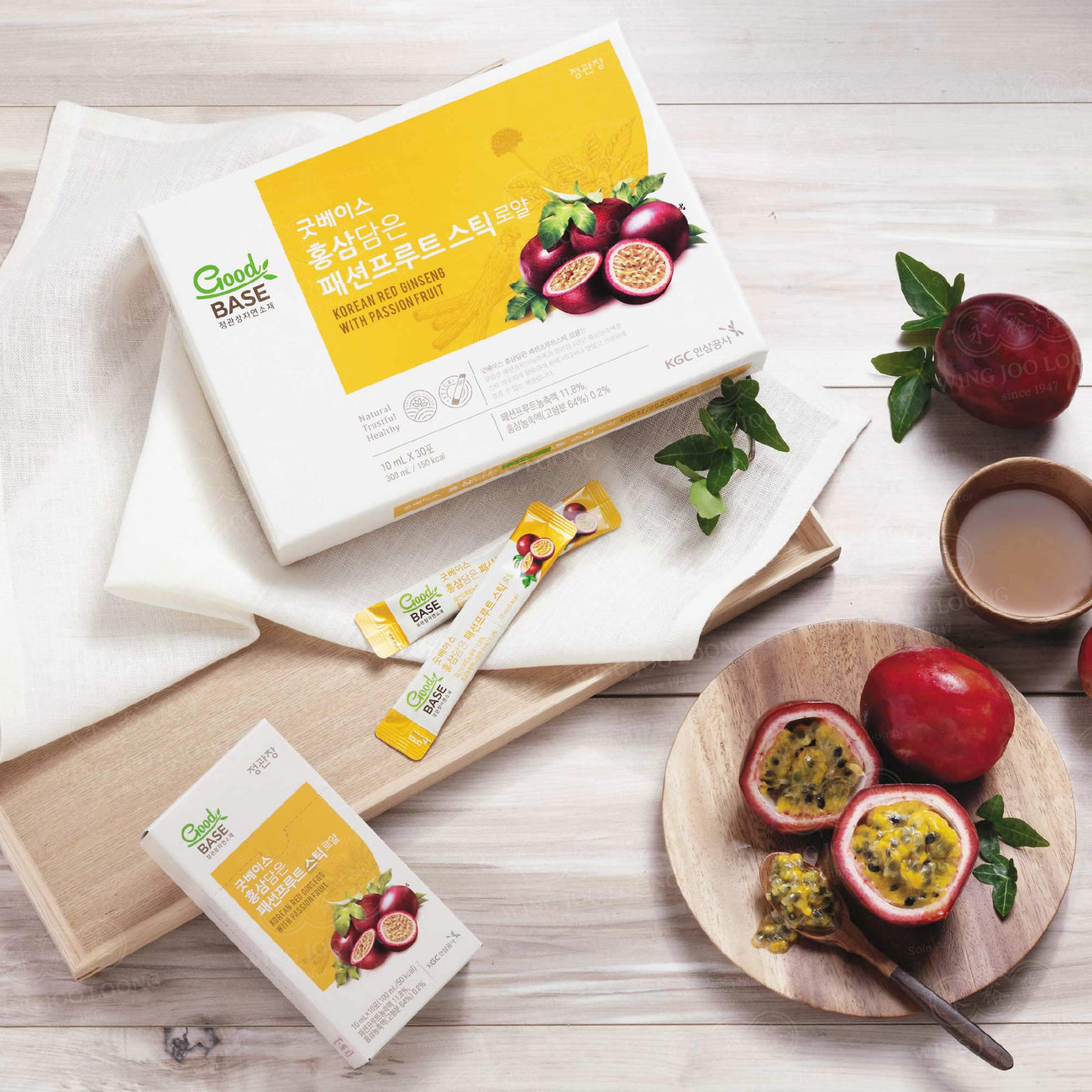 Passionfruit with Korean Red Ginseng Stick 高丽参百香果条装