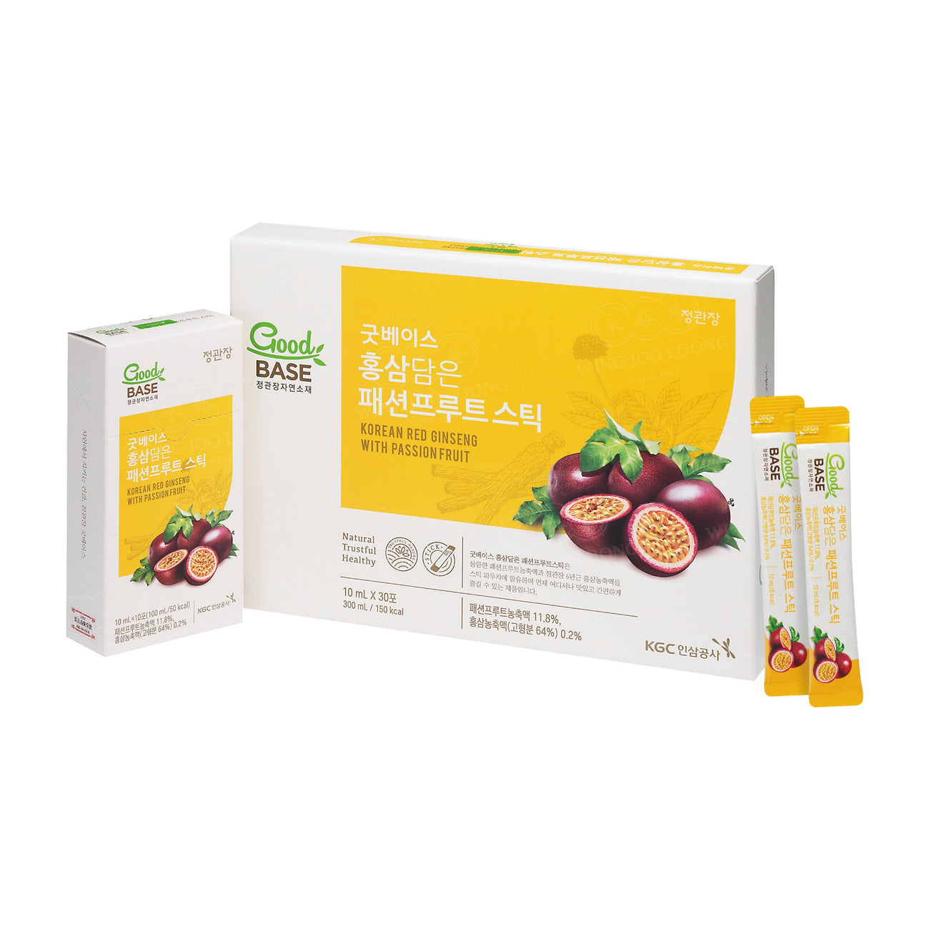 Passionfruit with Korean Red Ginseng Stick 高丽参百香果条装