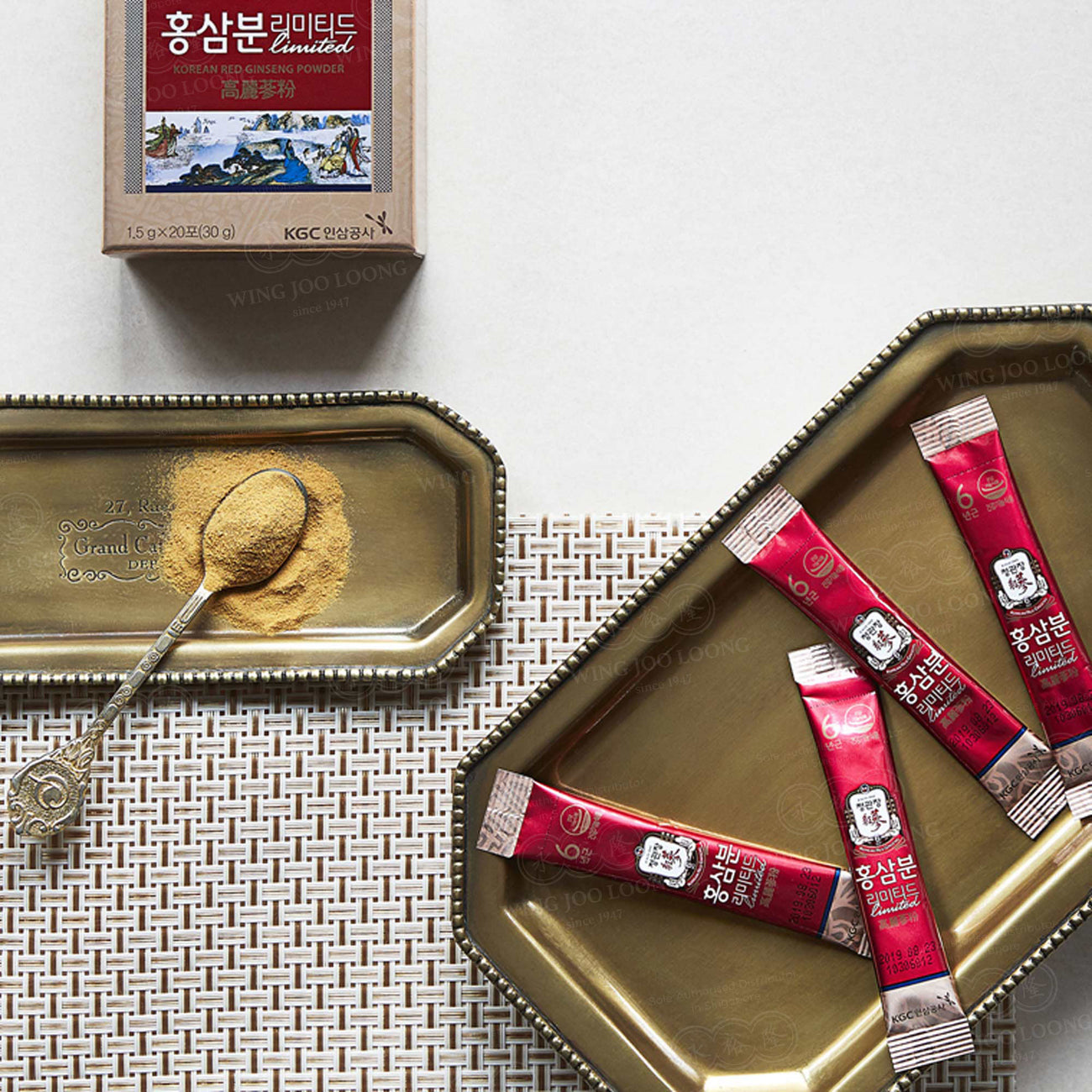 Cheong Kwan Jang Korean Red Ginseng Powder Limited 高丽参粉条装
