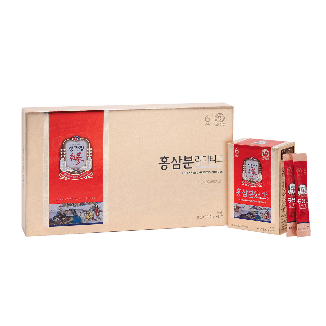 Cheong Kwan Jang Korean Red Ginseng Powder Limited 高丽参粉条装