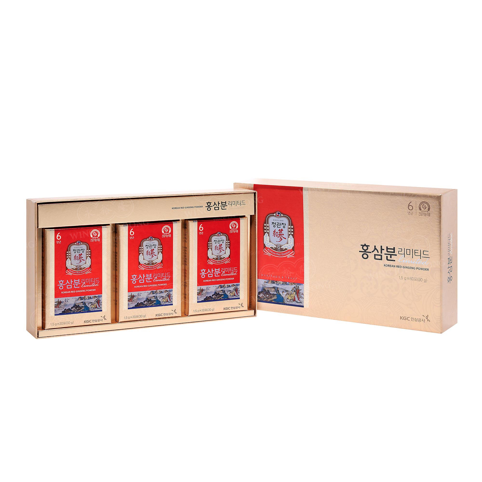 Cheong Kwan Jang Korean Red Ginseng Powder Limited 高丽参粉条装