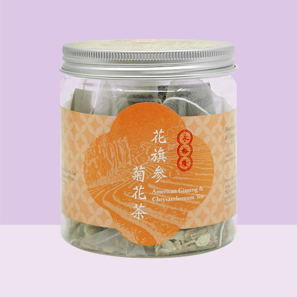 Wing Joo Loong American Ginseng with Chrysanthemum Teabags